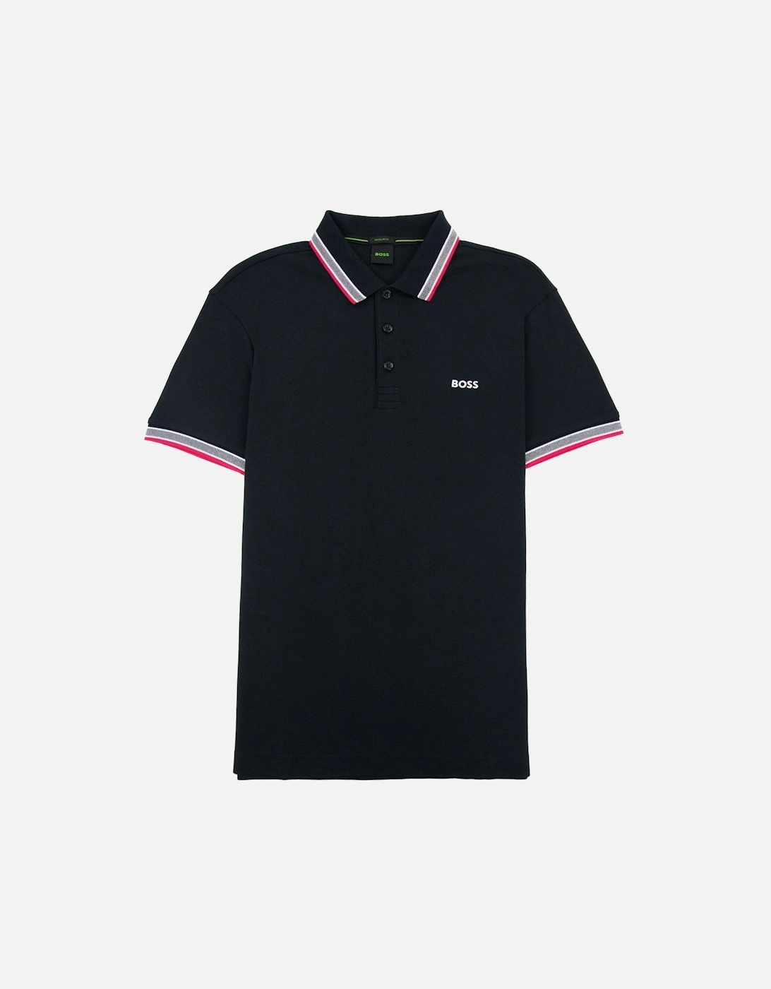 Embroidered Logo Paddy Polo Black 002, 5 of 4