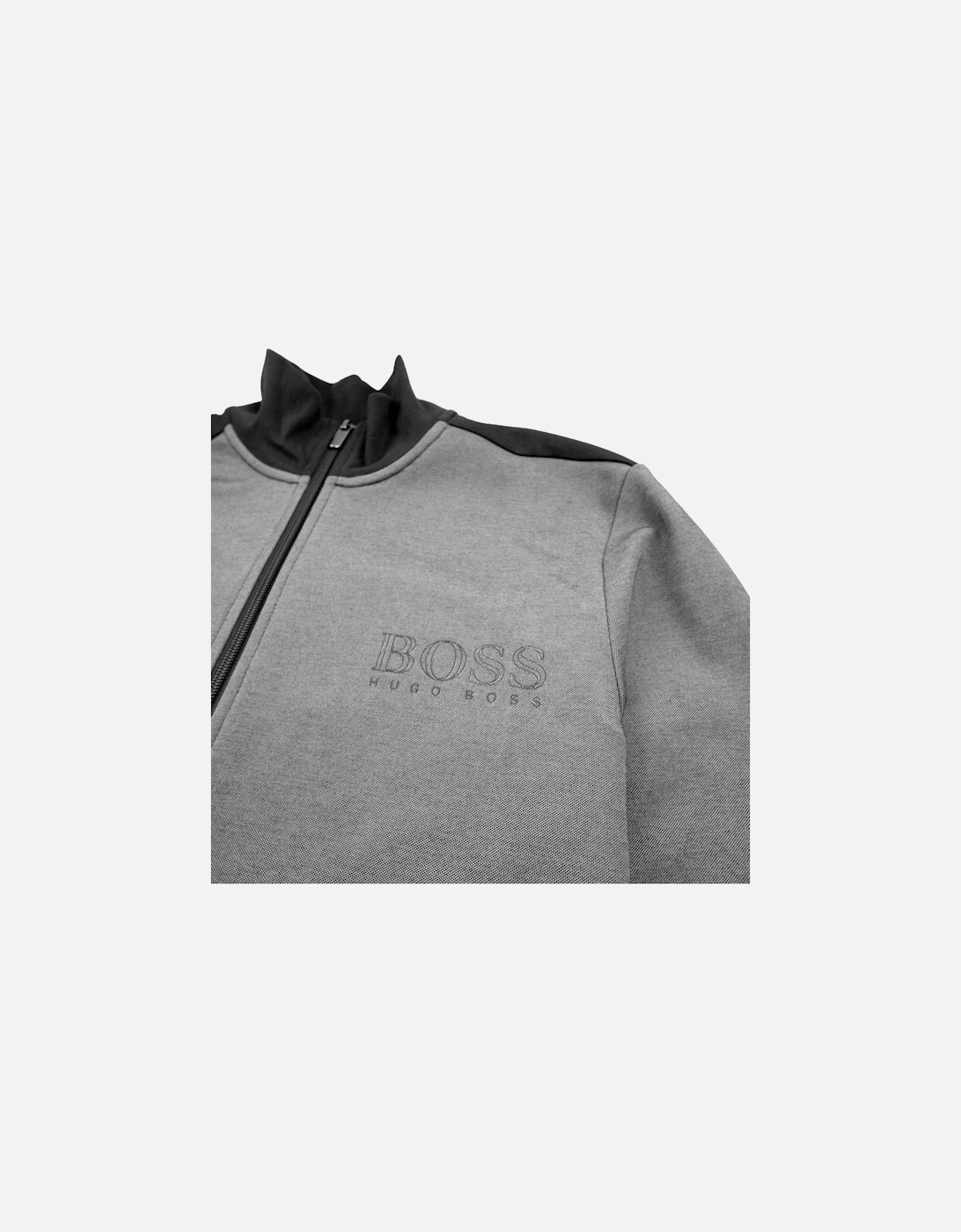 Logo Zip Up Tracksuit Jacket Black