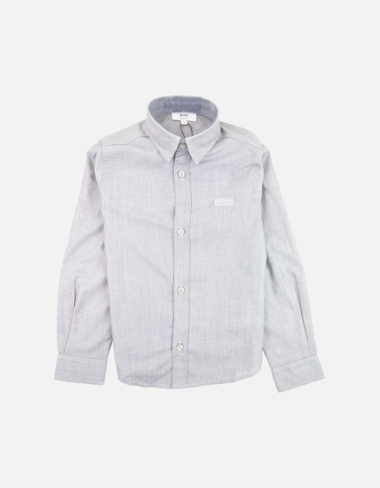 Kids Long Sleeve Shirt Grey