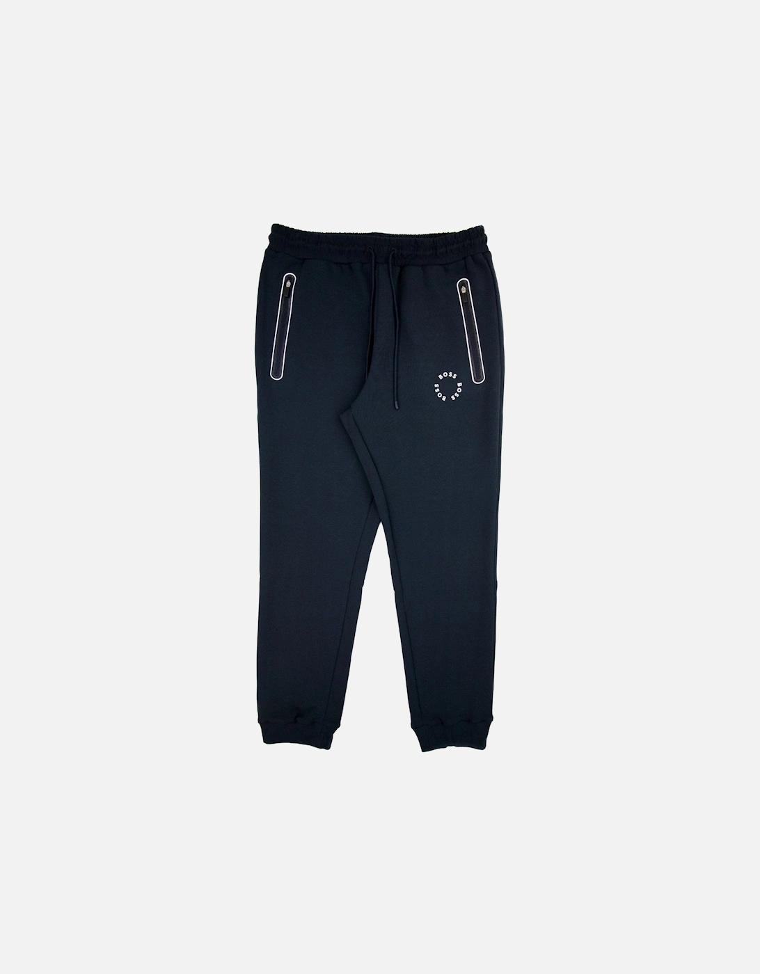 Hadiko 2 Cotton-blend Tracksuit Bottoms With Raise Navy 402, 4 of 3