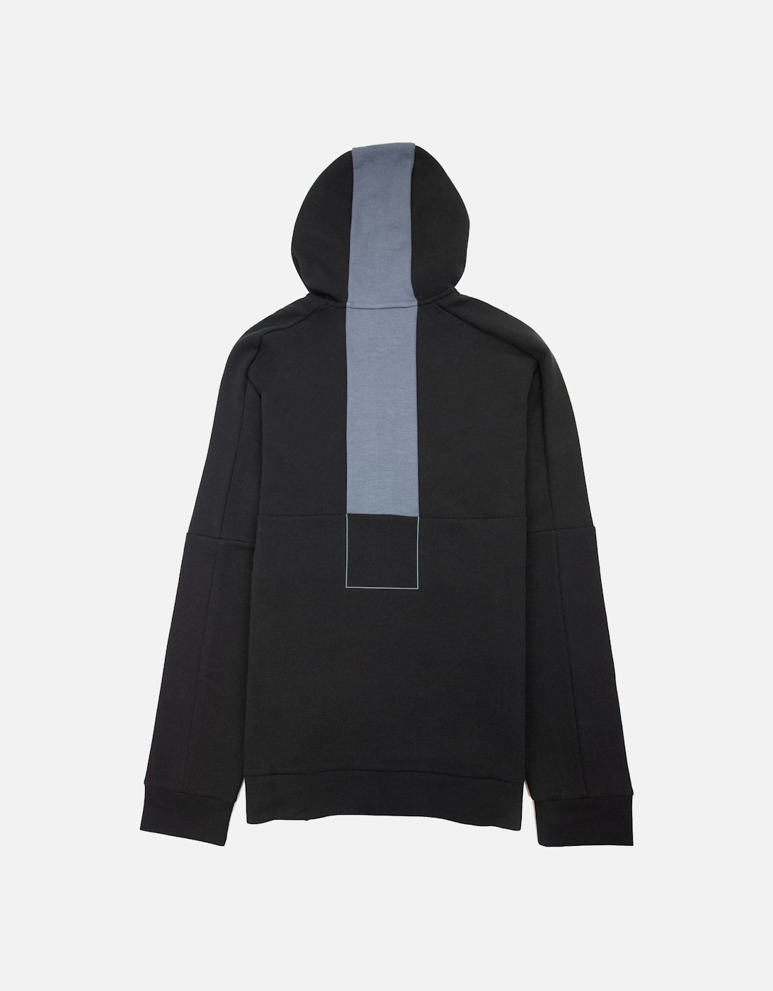 Saggy 1 Block Logo Zip Up Hoody Black 001
