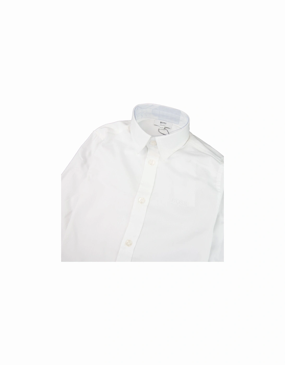 Kids Long Sleeve Shirt White