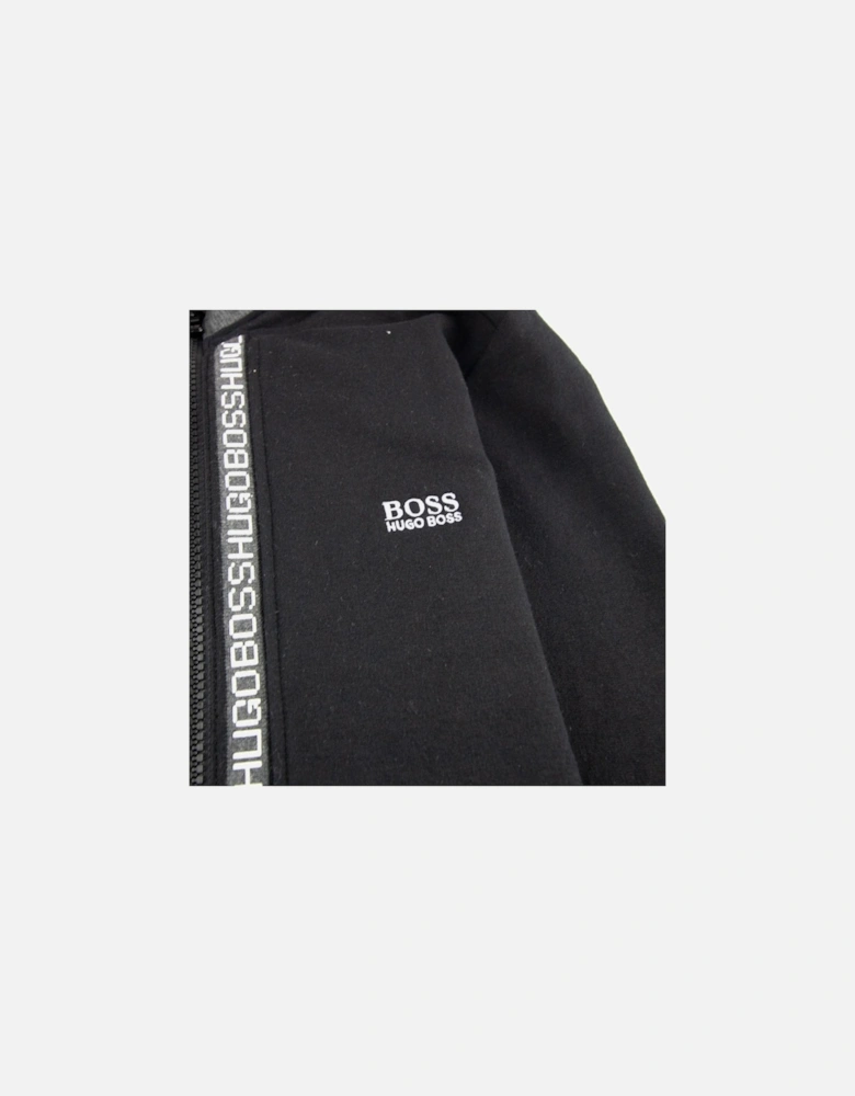 Zip Hoody Black/grey