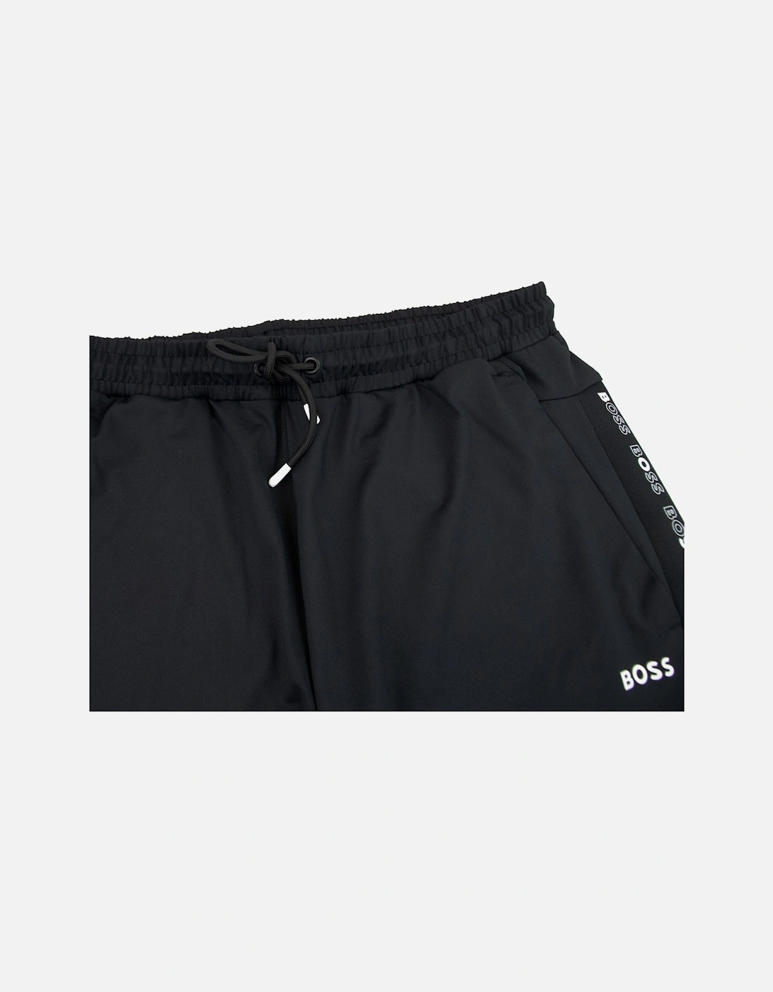 Hicon Gym Side Writing Bottoms Black 001