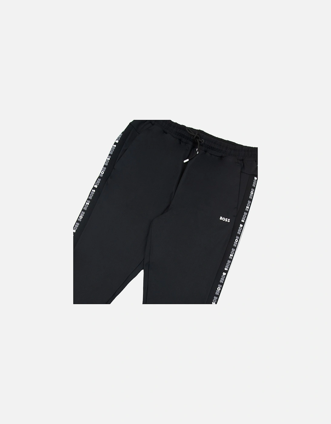 Hicon Gym Side Writing Bottoms Black 001