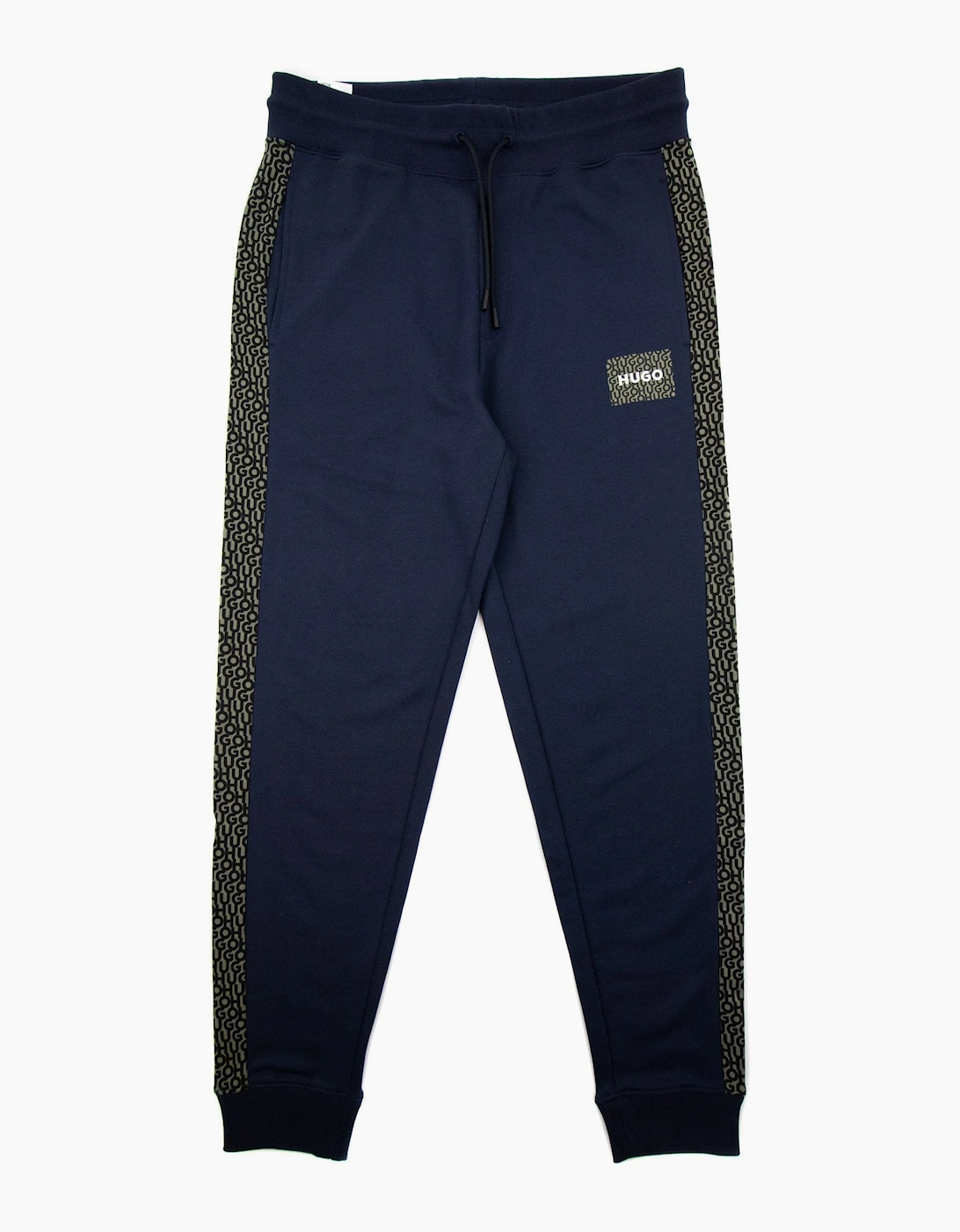 Men's Hugo Dacino Side Logo Tracksuit Pants Dark Blue 405 - Navy - Size: M