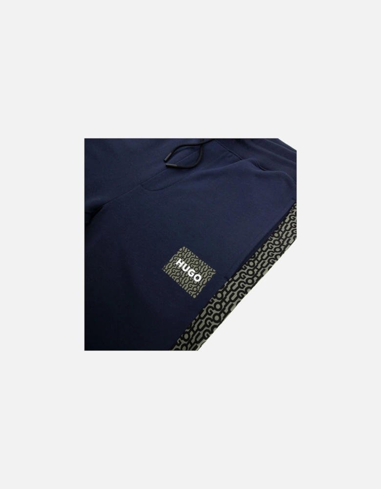 Hugo Dacino Side Logo Tracksuit Pants Dark Blue 405