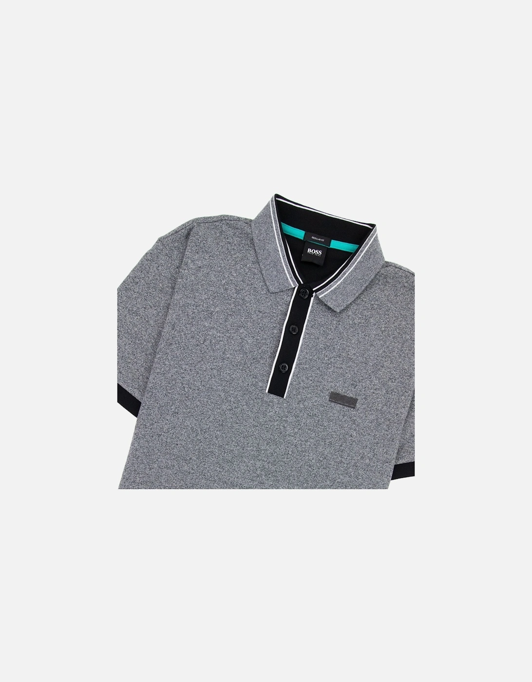 Paddy 2 S/s Polo Grey Marl