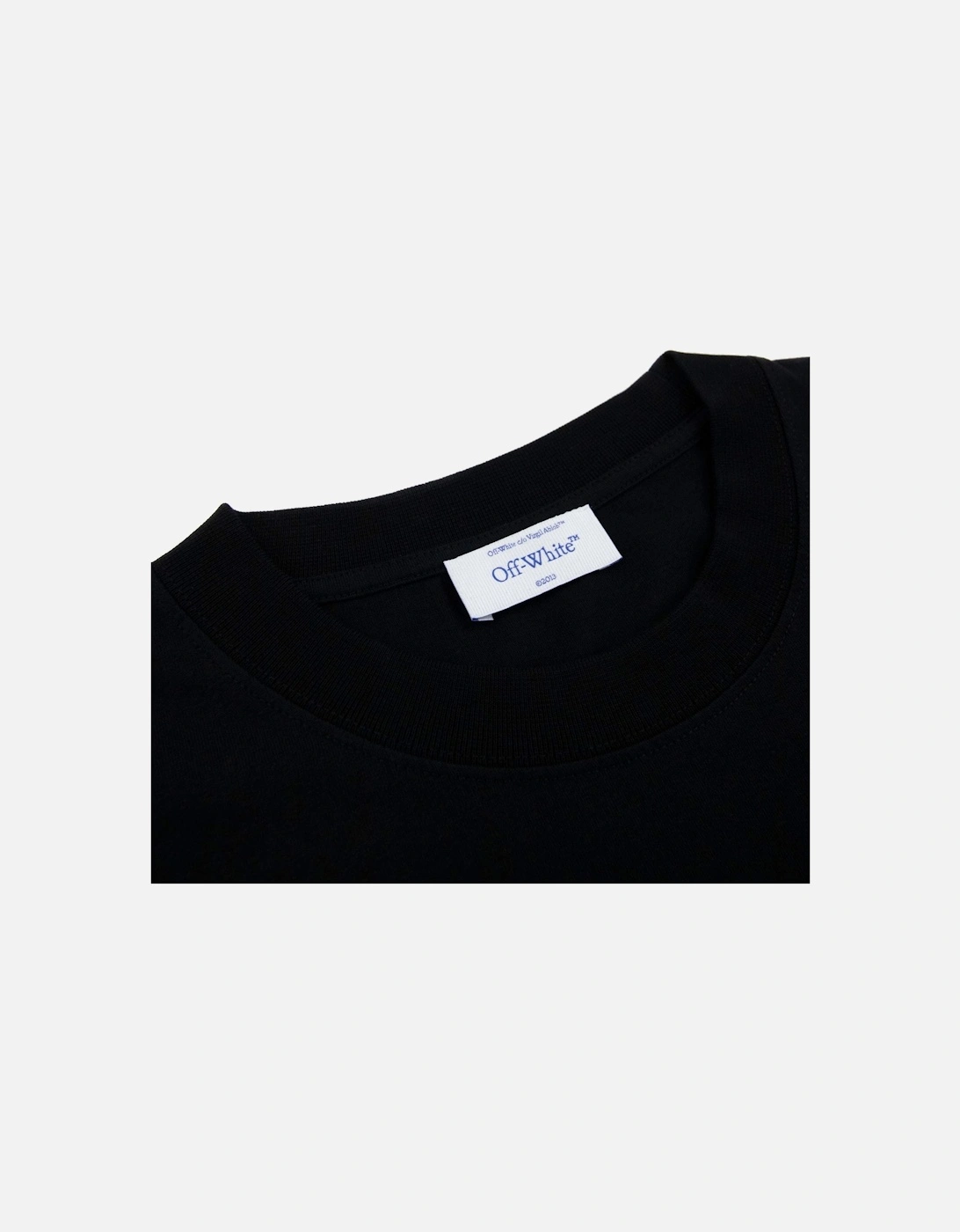 Off White Scratch Arrow Slim S/s T Shirt Black/white
