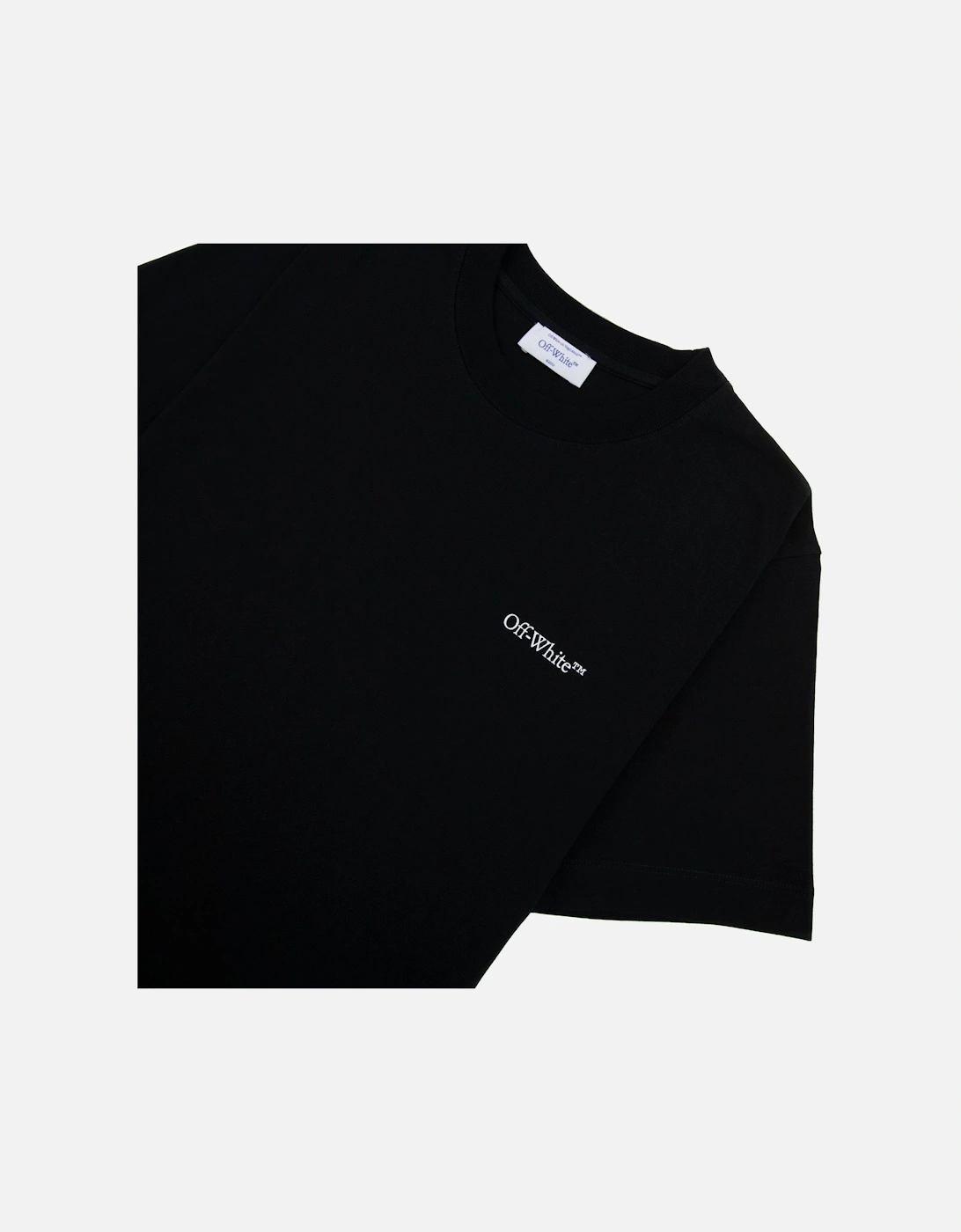 Off White Scratch Arrow Slim S/s T Shirt Black/white