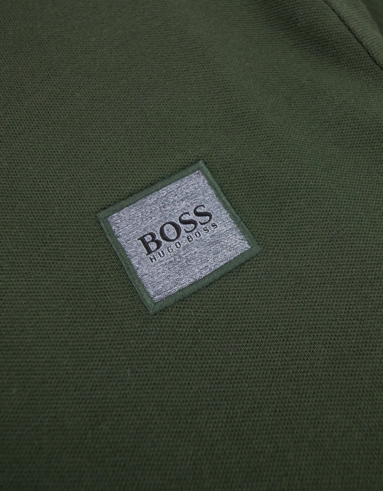 Passenger Slim Fit Patch Polo Khaki