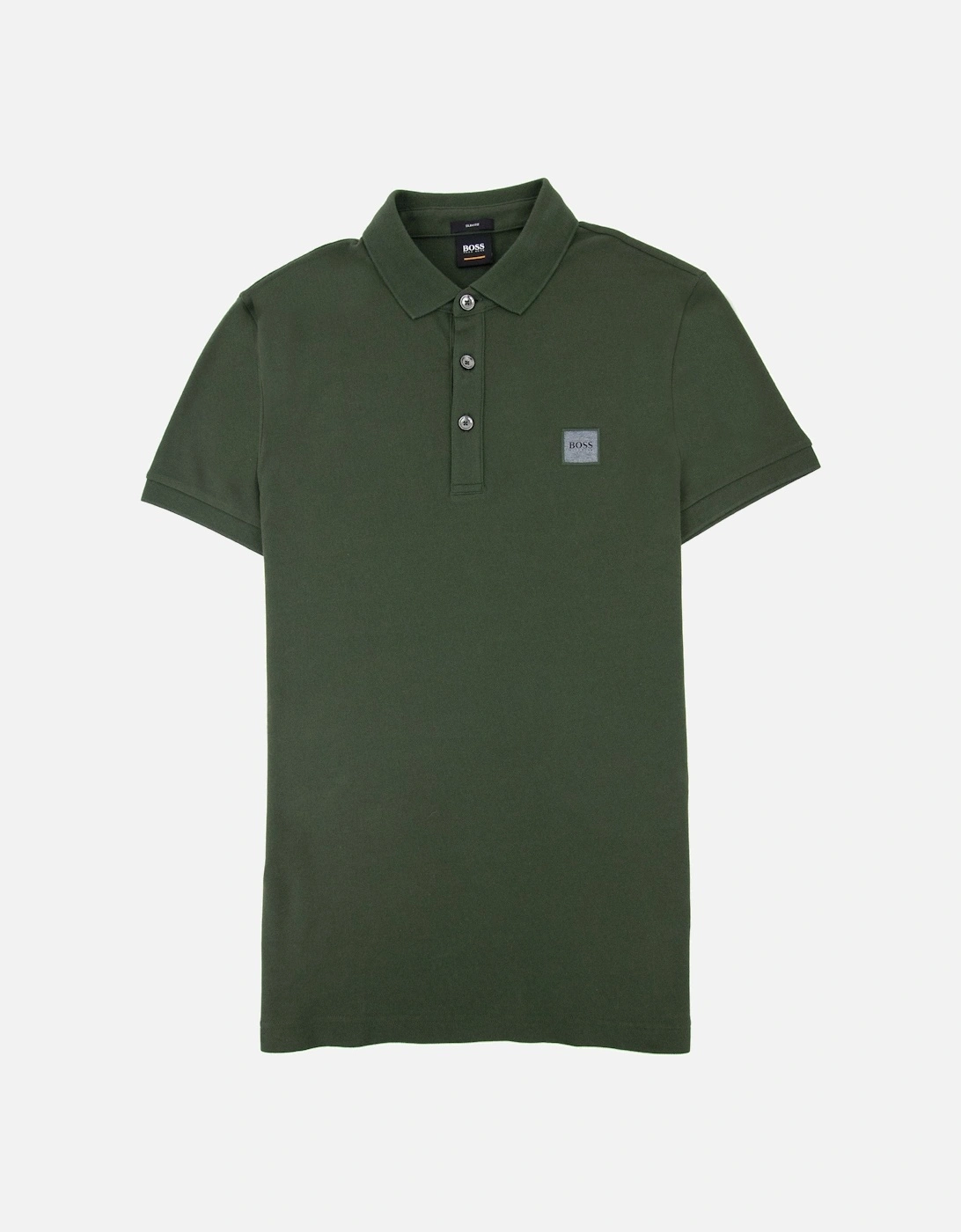 Passenger Slim Fit Patch Polo Khaki, 5 of 4