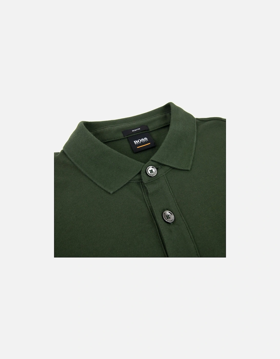 Passenger Slim Fit Patch Polo Khaki