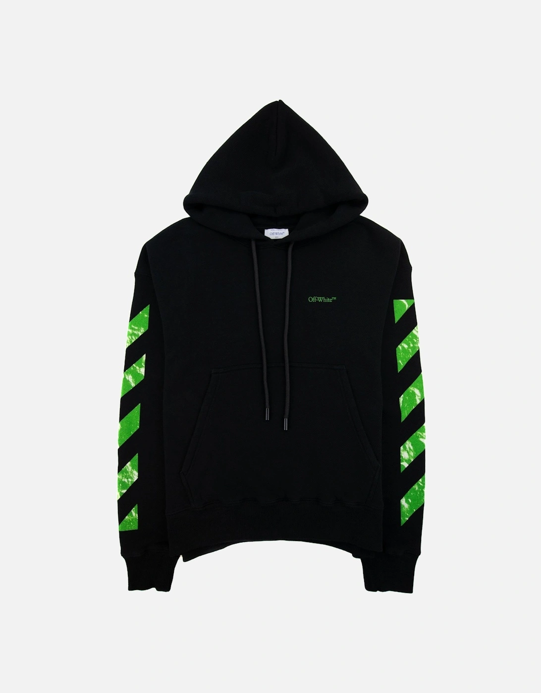 Off White Moon Cam Arrow Skate Hoodie Black/green, 7 of 6