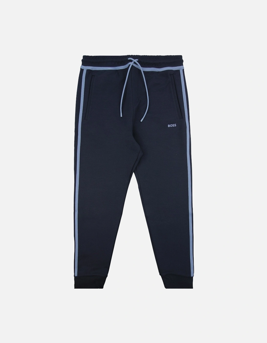Hadiko Tape Logo Tracksuit Bottoms Navy 402, 5 of 4
