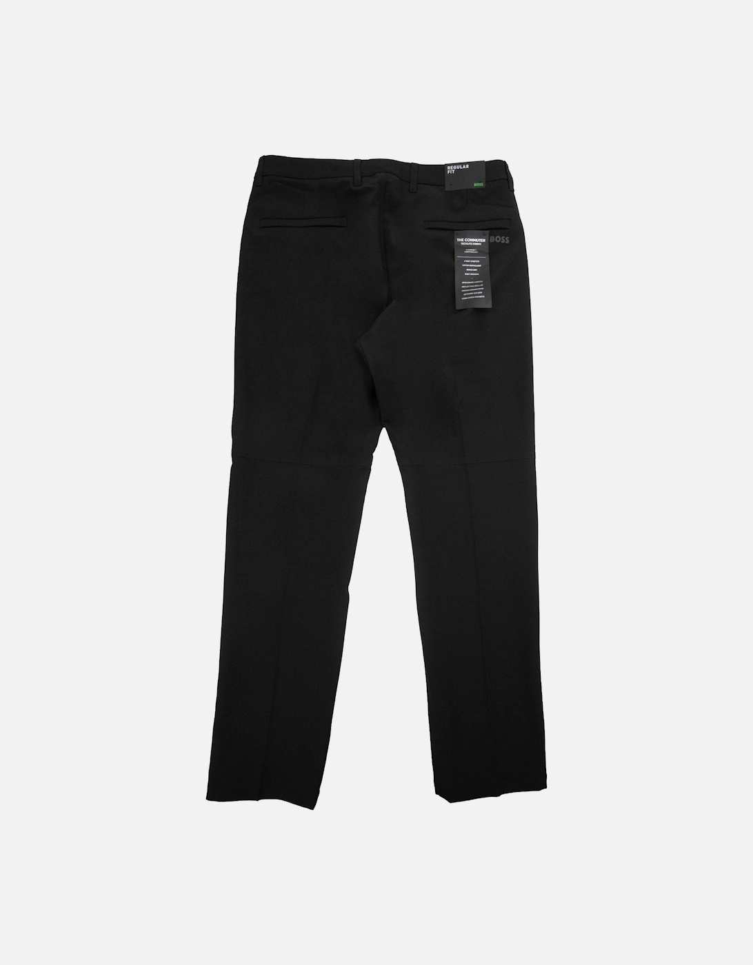 T Commuter Regular Fit Water Replant Trouser Black 001