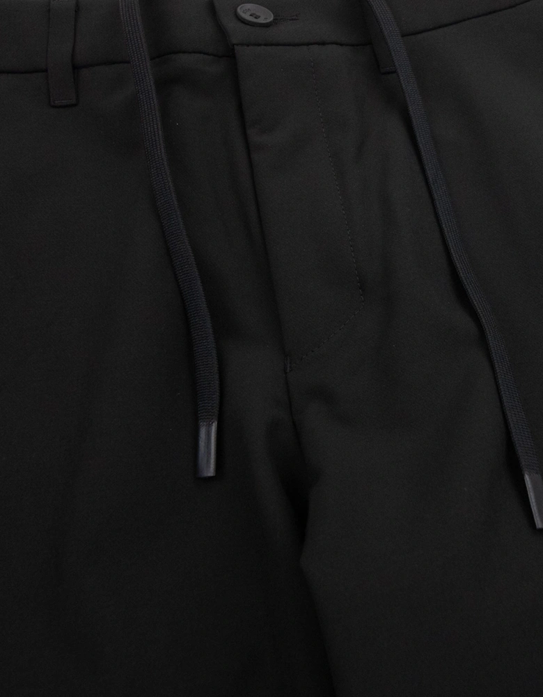 T Commuter Regular Fit Water Replant Trouser Black 001