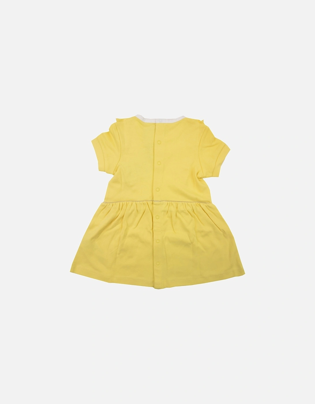 Kids Baby Girl Frill Dress Yellow 528