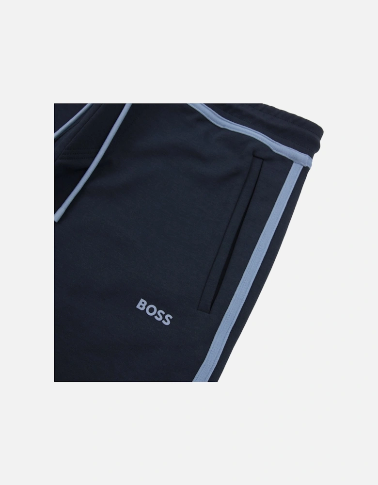 Hadiko Tape Logo Tracksuit Bottoms Navy 402