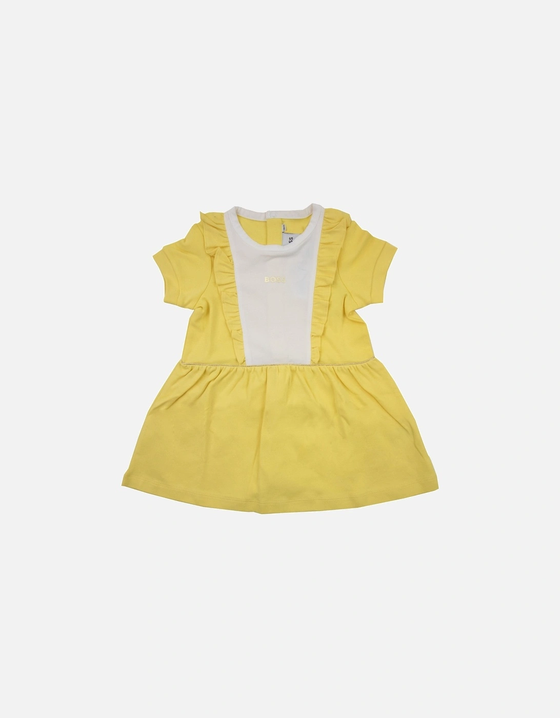 Kids Baby Girl Frill Dress Yellow 528, 5 of 4
