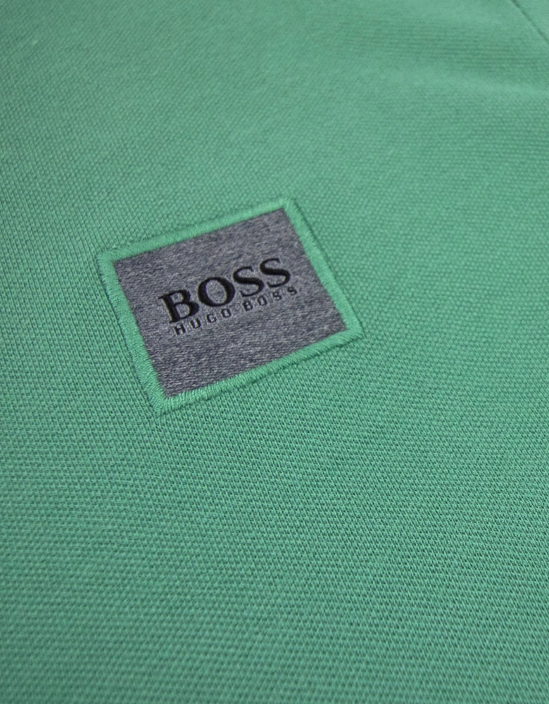 Passerby L/s Patch Logo Polo Green