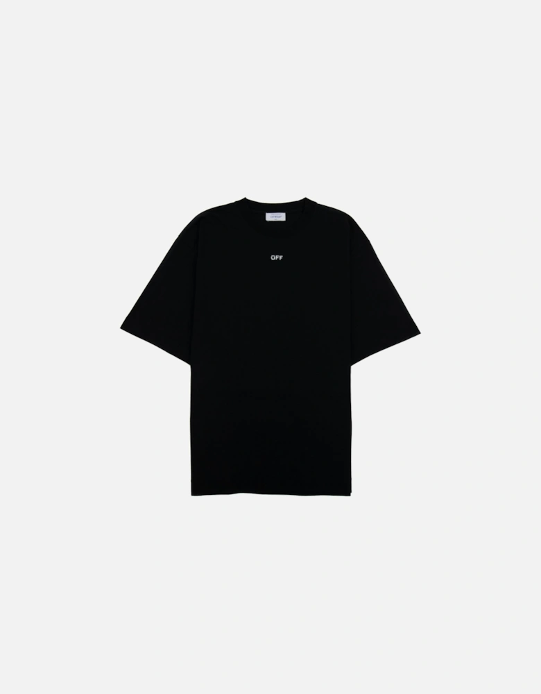 Off White Dbl Moon Arrow Skate S/s T Shirt Black/white