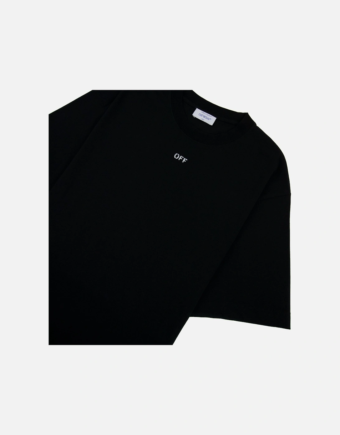 Off White Dbl Moon Arrow Skate S/s T Shirt Black/white