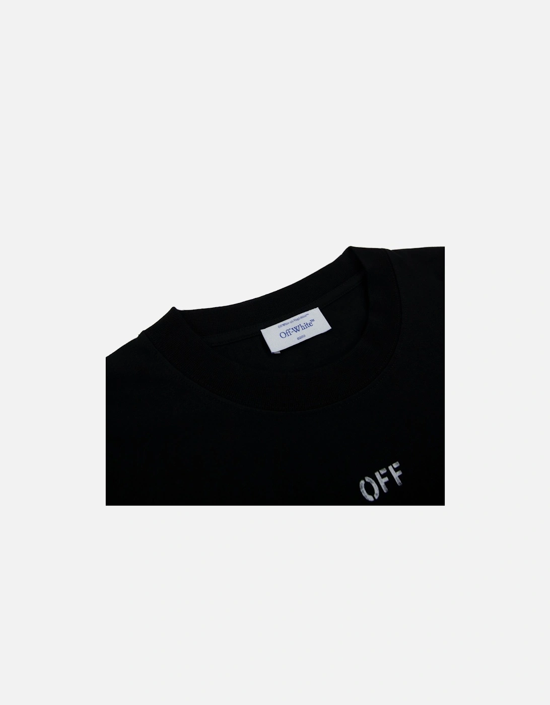 Off White Dbl Moon Arrow Skate S/s T Shirt Black/white
