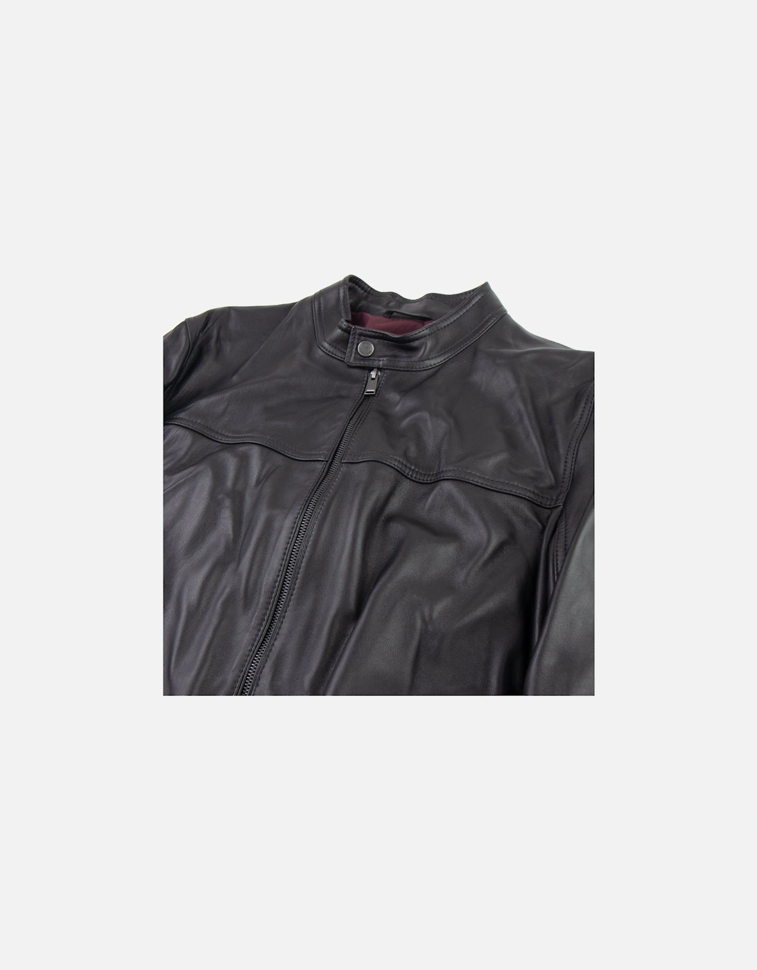 Blouson Jacket In Nappa Leather Black