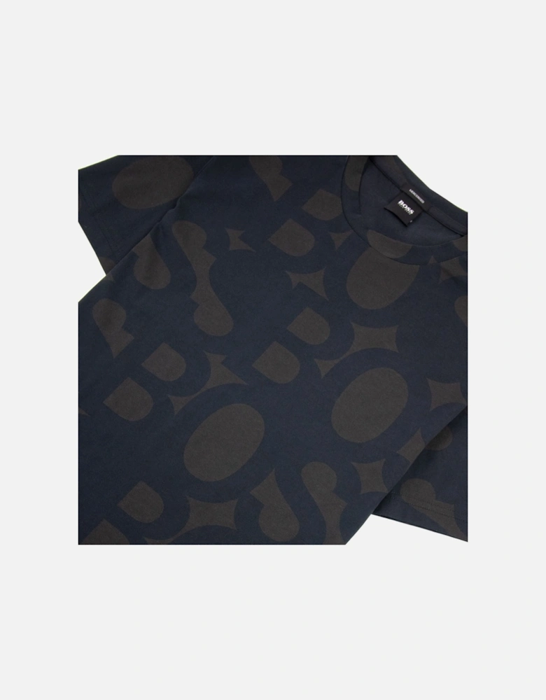 Tiburt 255 Logo T Shirt Black 001