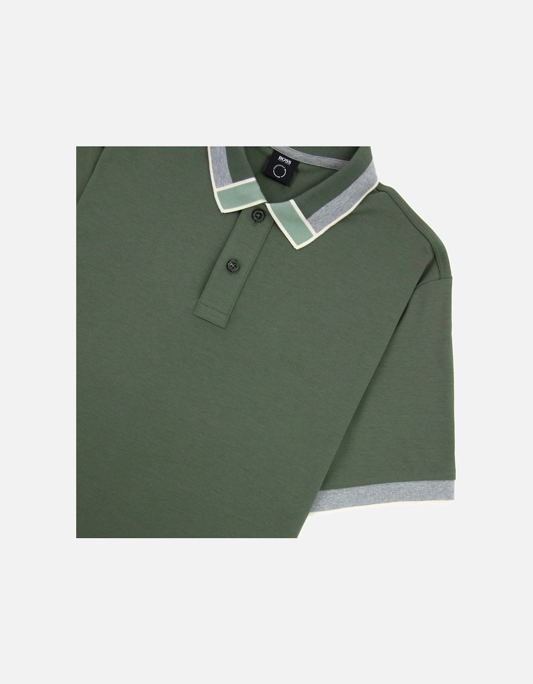 Parlay 139 Colour Blocked Collar Khaki