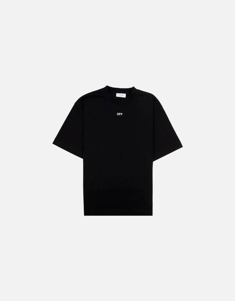 Off White Vibe Arrow Skate S/s T-shirt Black/aqua