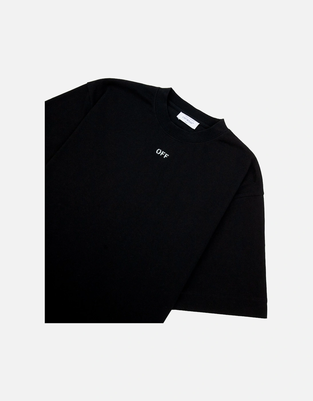 Off White Vibe Arrow Skate S/s T-shirt Black/aqua