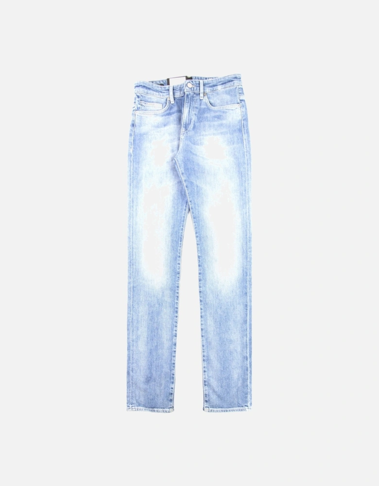 Delaware 3-1 Slim Fit Mid Stonewash Jeans Blue
