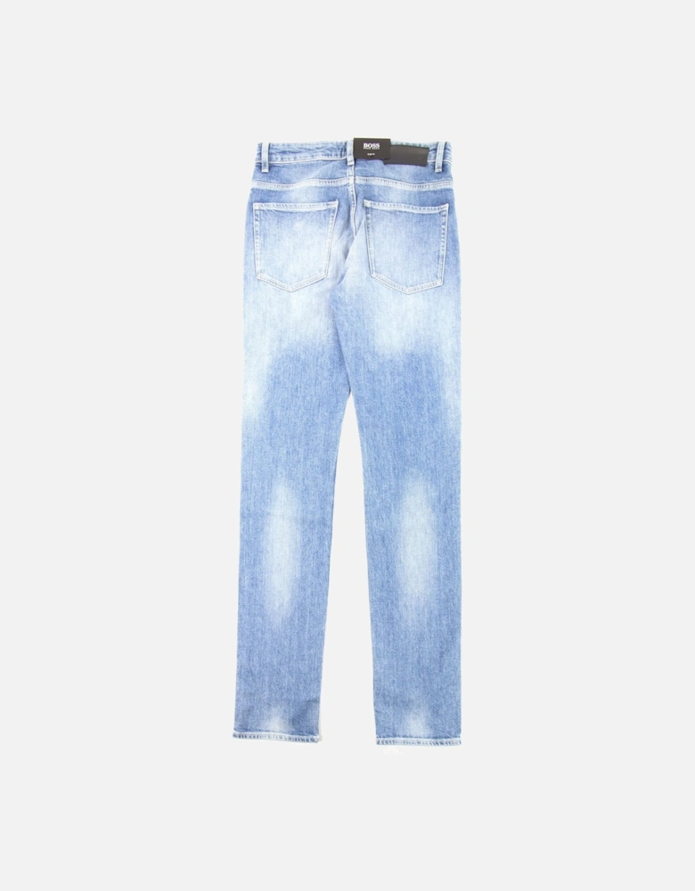 Delaware 3-1 Slim Fit Mid Stonewash Jeans Blue