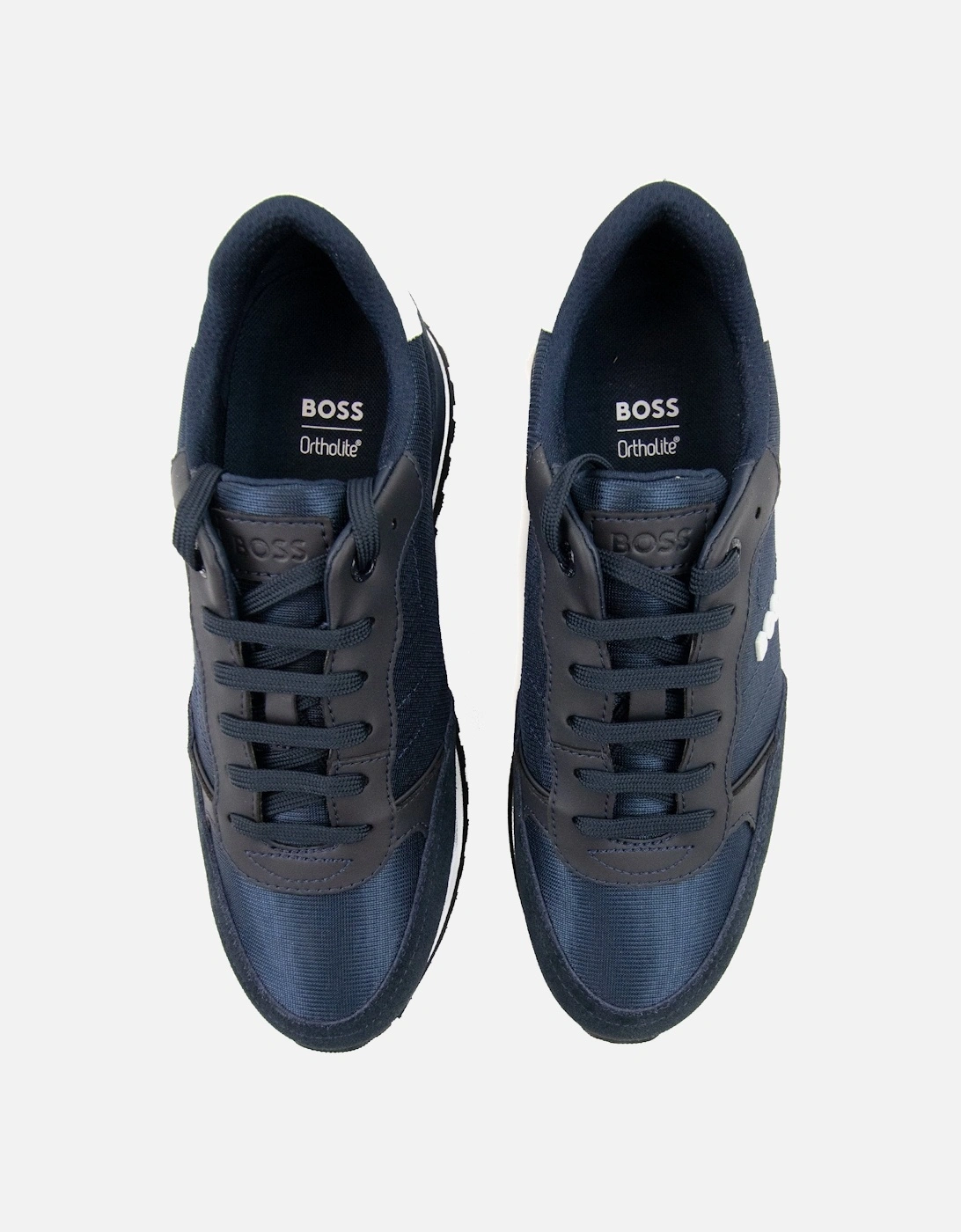 Parkour Raised Logo Trainer Dark Blue