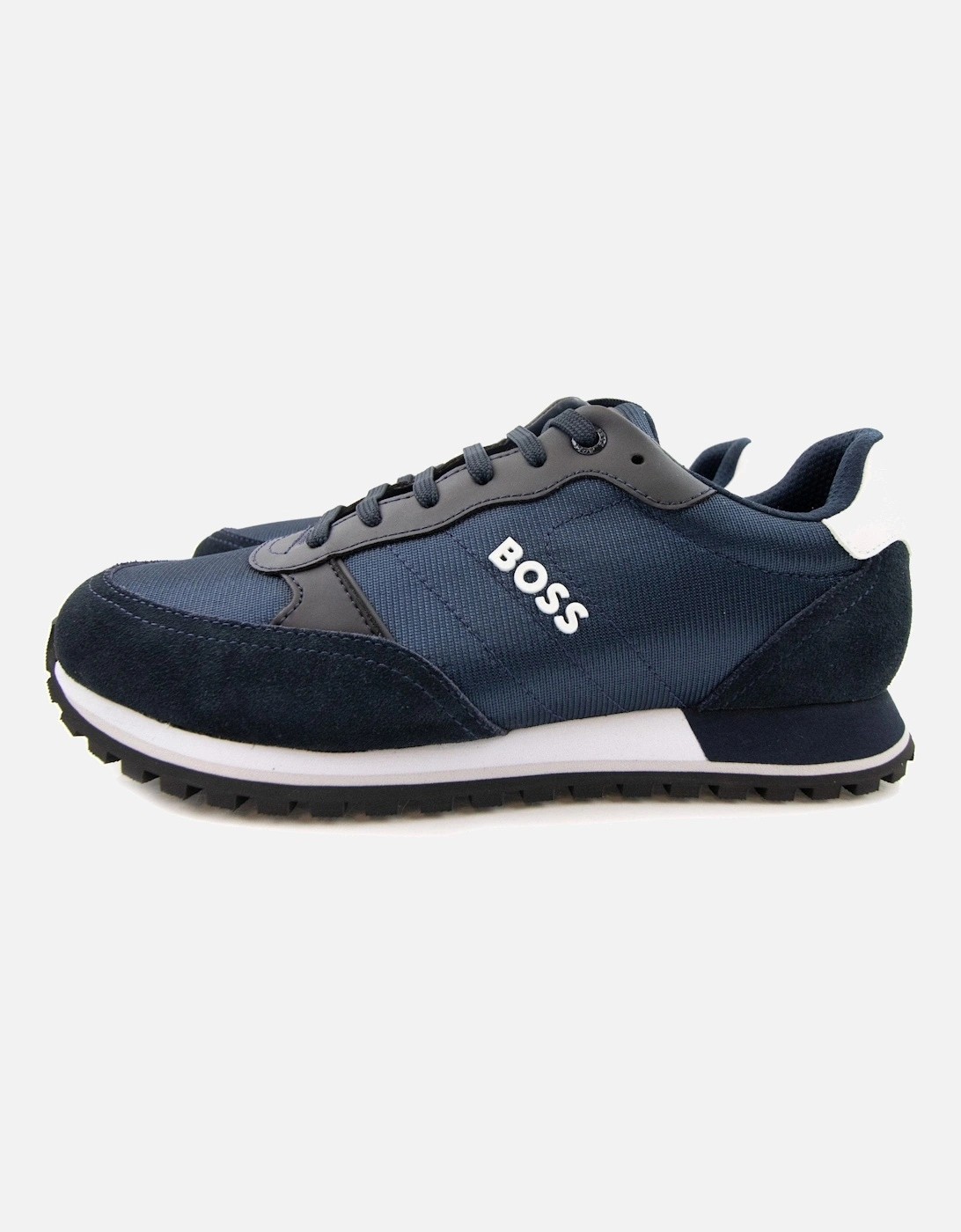 Parkour Raised Logo Trainer Dark Blue, 5 of 4