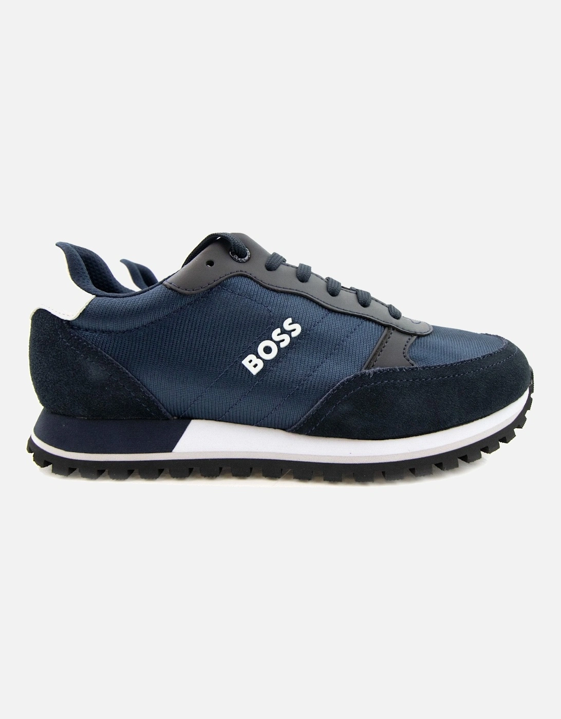 Parkour Raised Logo Trainer Dark Blue