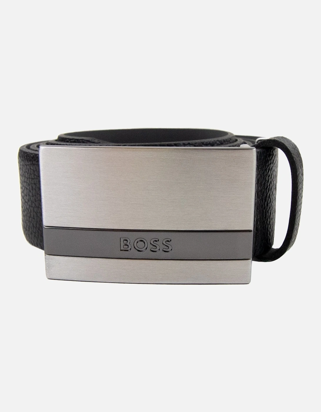 Baxton Engraved Plaque Buckle Black 001, 4 of 3