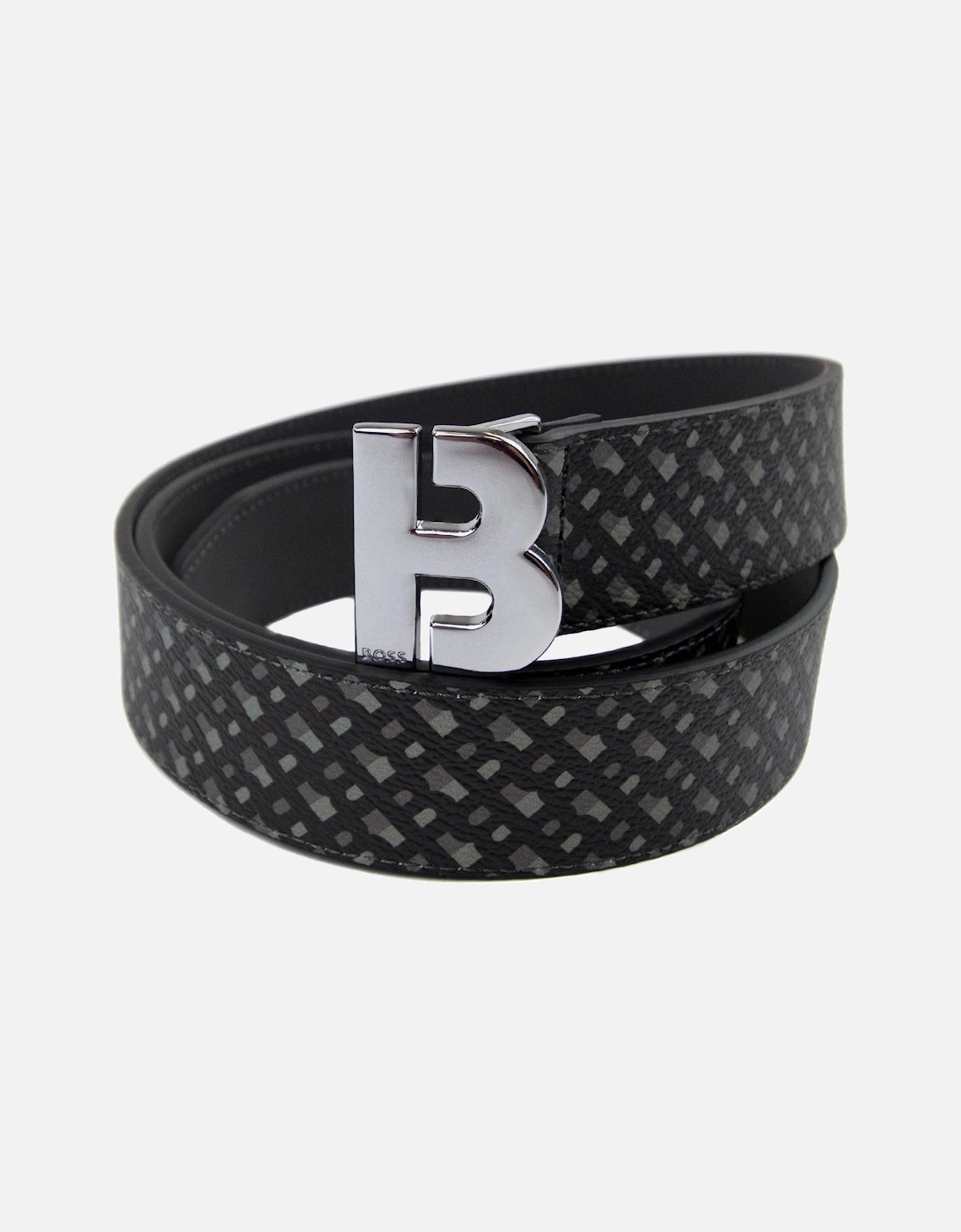B Icon Mono Belt Black 001
