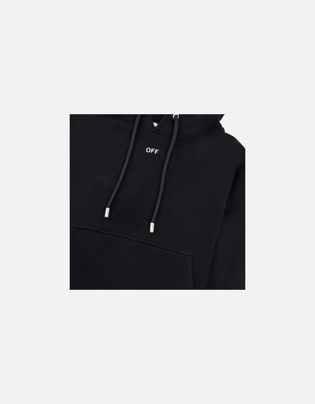 Off White Vibe Arrow Skate Hoodie Black/aqua