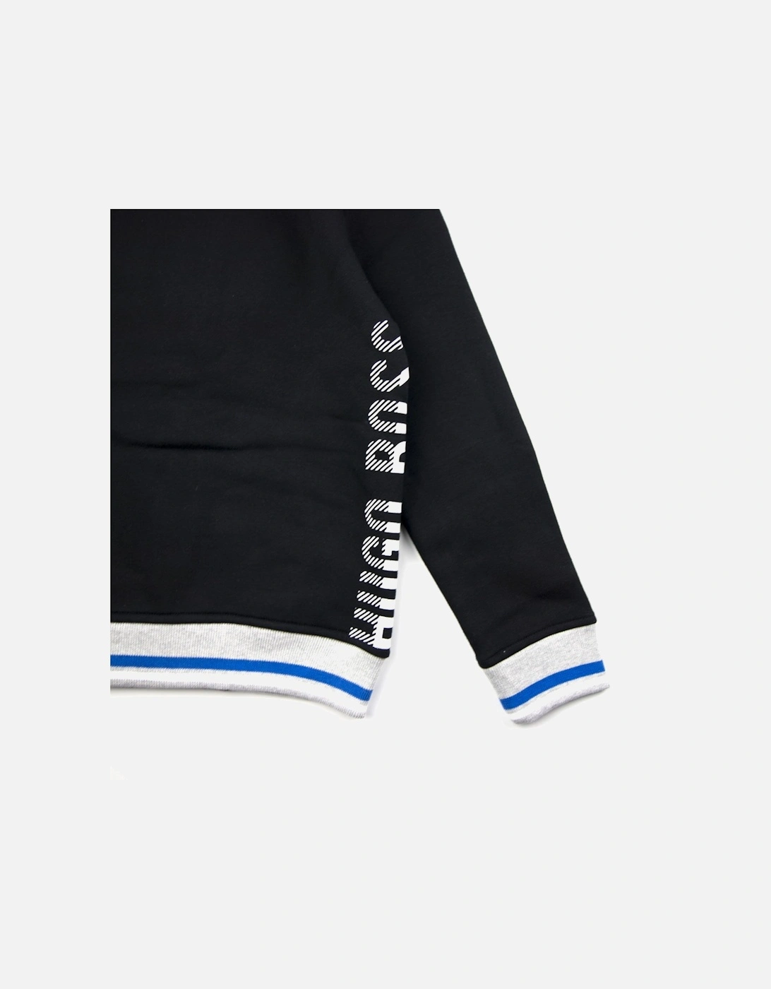 Kids Side Logo Hoody Black