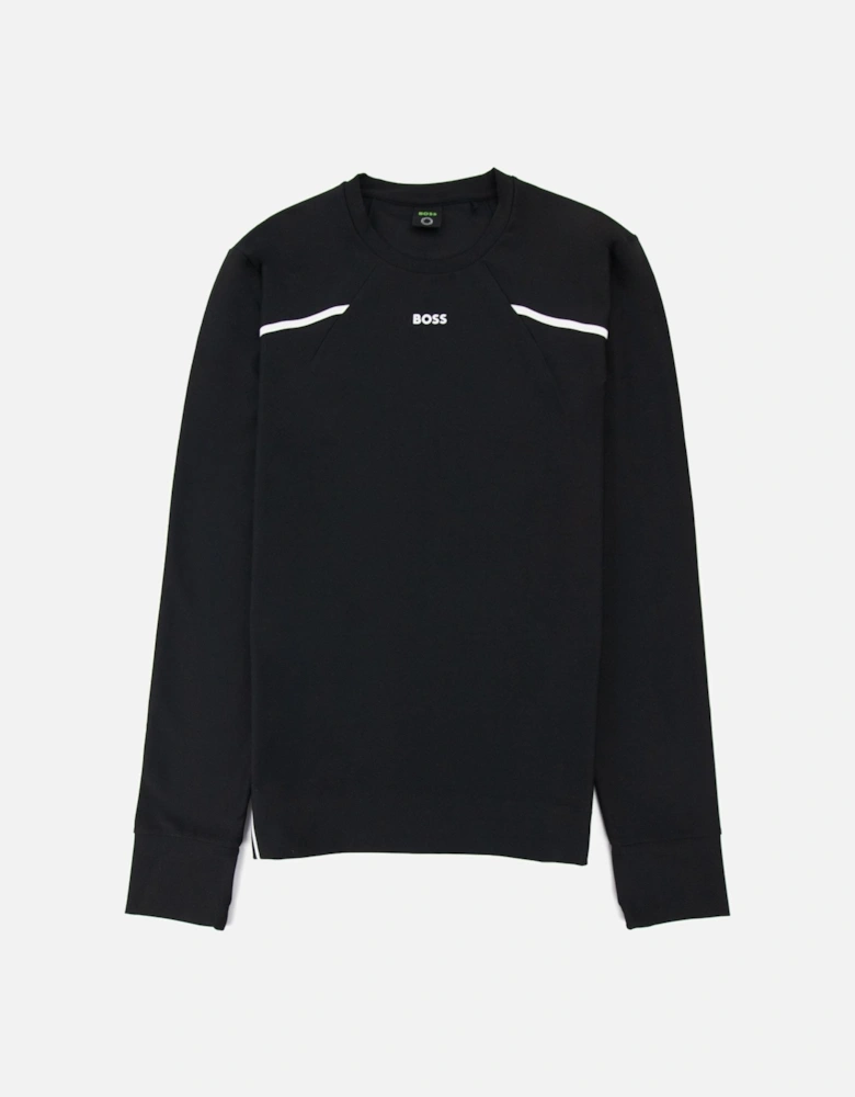 Salbo Gym Logo Sweatshirt Black 001