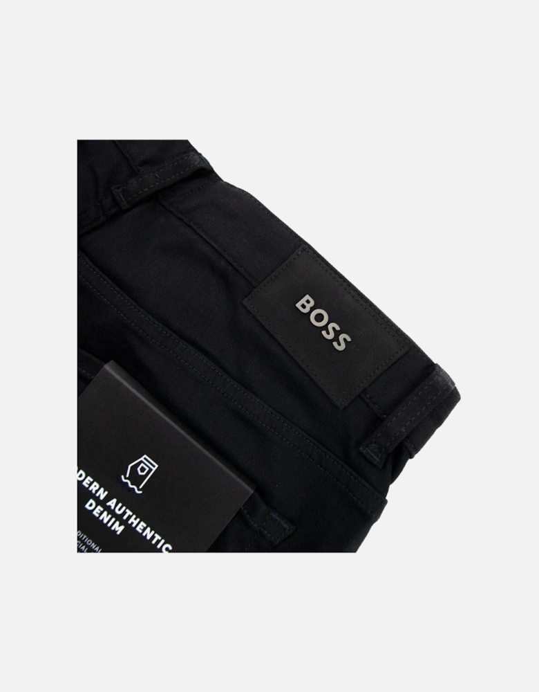 Delaware3-1 Modern Authentic Slim Fit Jeans Black 002