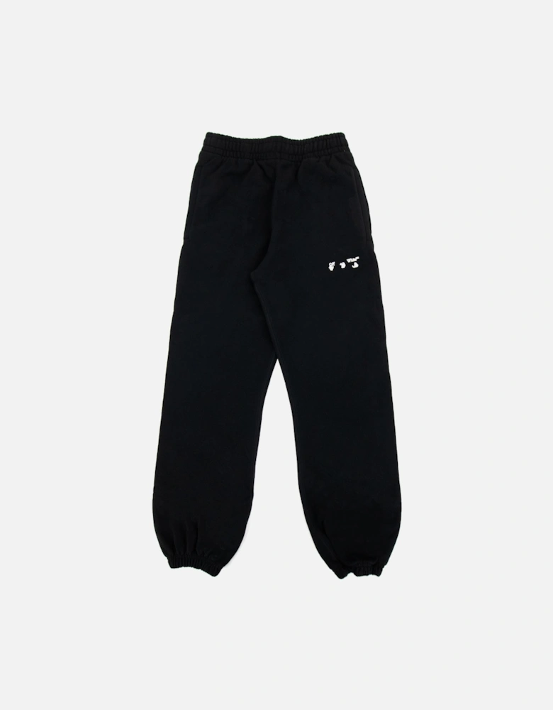 Off White Ow Logo Slim Sweatpant Black/white