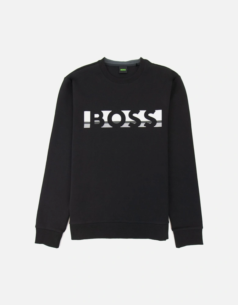 Salbo 1 Crew Neck Sweat Black 001