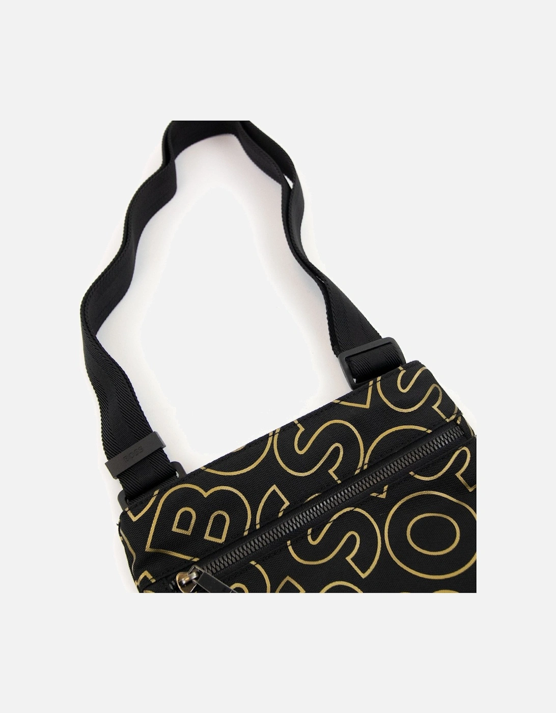 Catch Ln Outline Logo Envelope Bag Black 001