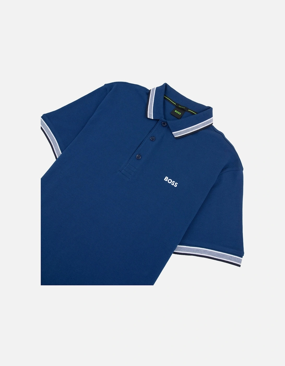 Embroidered Logo Paddy Polo Blue 435