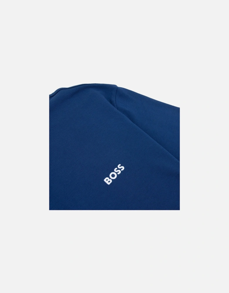 Embroidered Logo Paddy Polo Blue 435