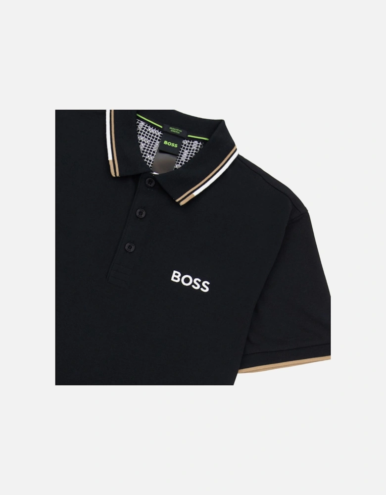 Paddy Pro S/s Polo Black 009